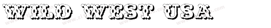 Wild West USA字体转换